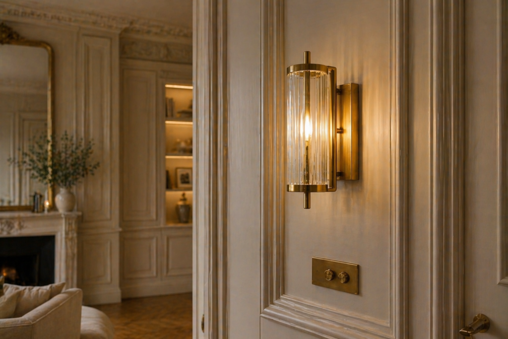 Installation électrique moderne et sécurisée réalisée dans le cadre d'une rénovation complète