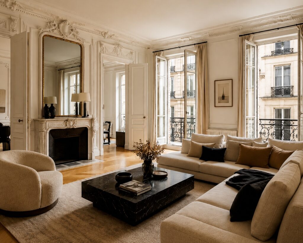 Rénovation d'appartement à Saint Germain en Laye par SERBA'NET