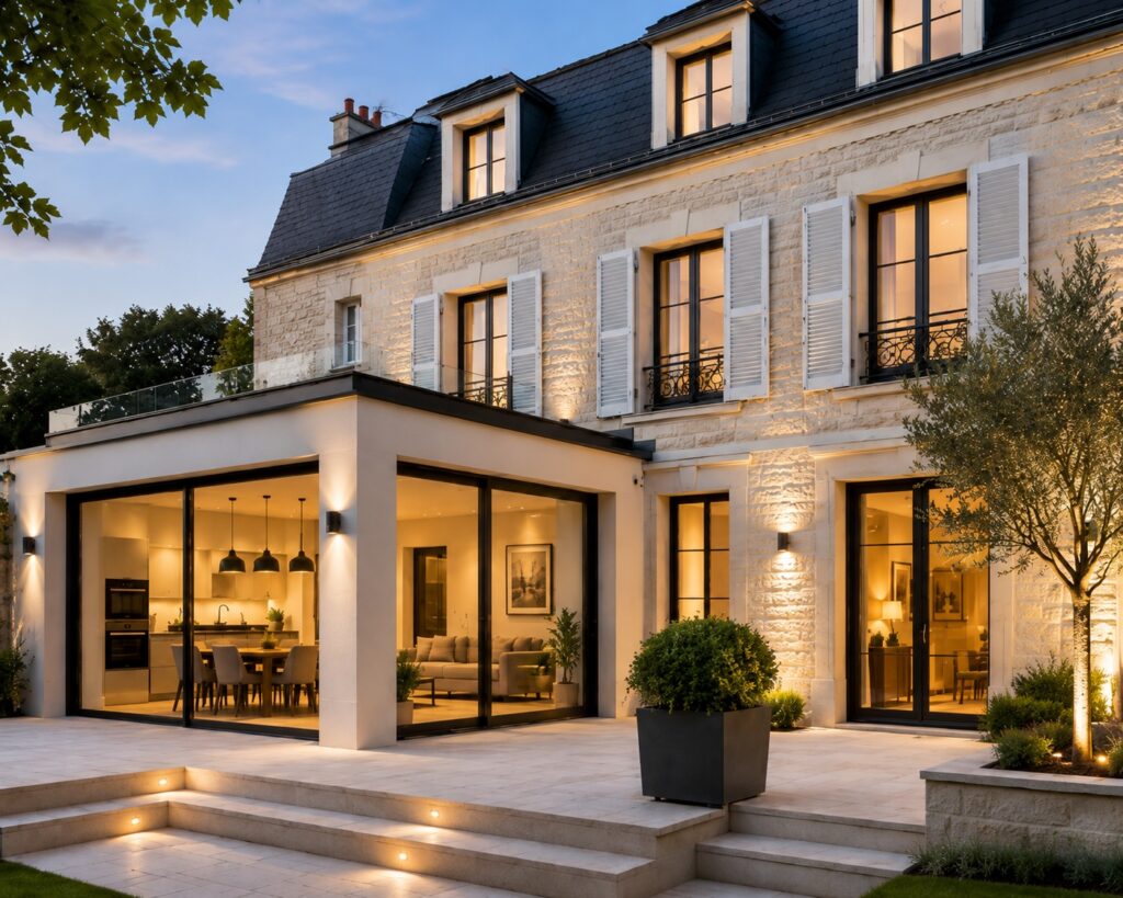 Rénovation de maison à Saint Germain en Laye par SERBA'NET
