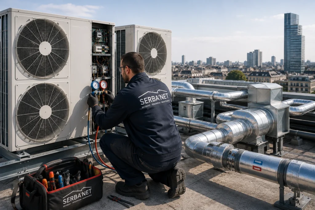Technicien en génie climatique et climatisation à Suresnes