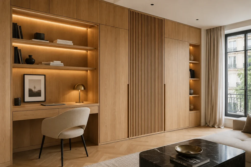 Menuiserie intérieure sur mesure à Suresnes