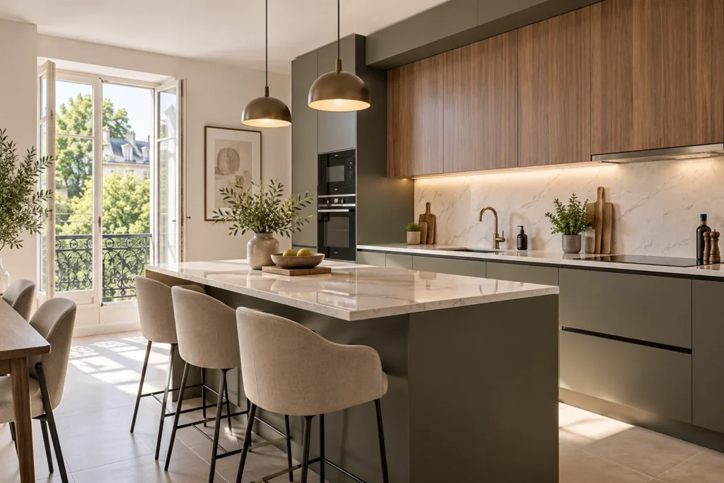 Rénovation de cuisine à Saint-Germain-en-Laye – SERBA’NET